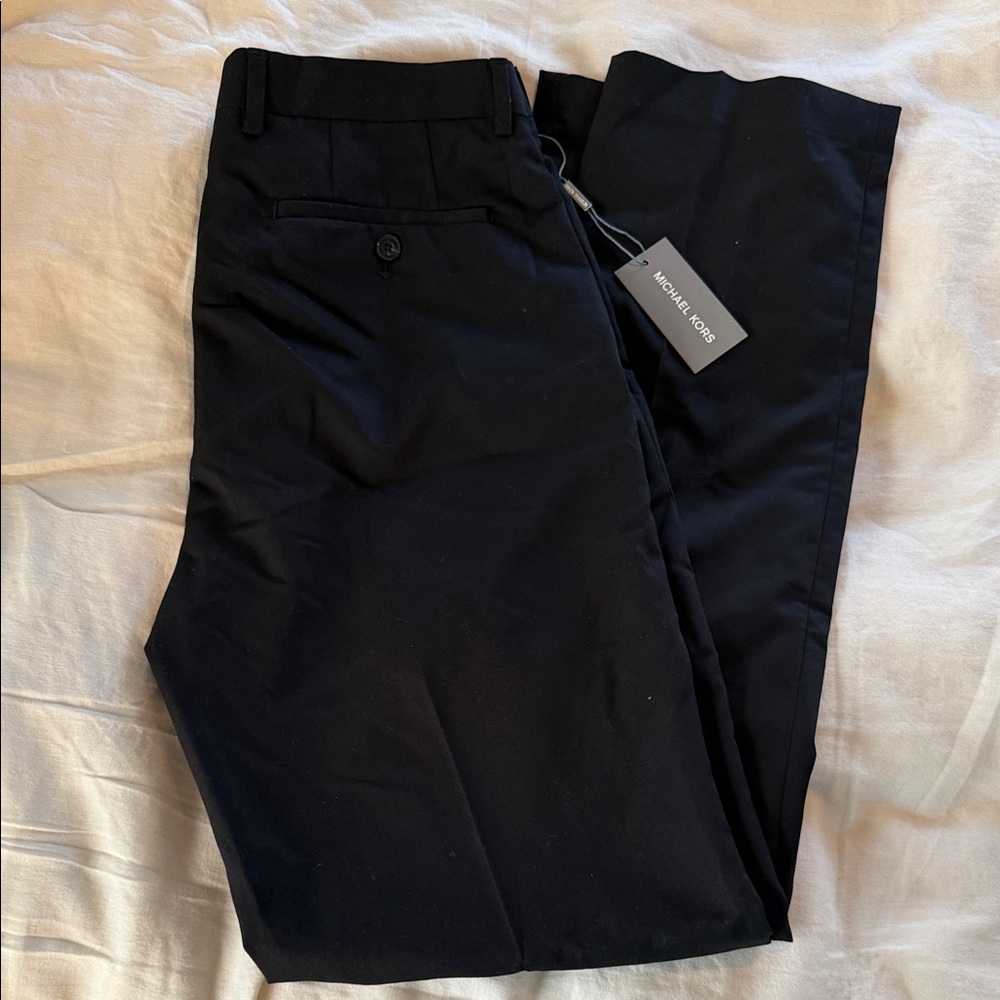 Michael Kors Men's Black, Matisse Pant, 34Wx34L